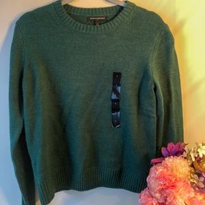 Green sweater!